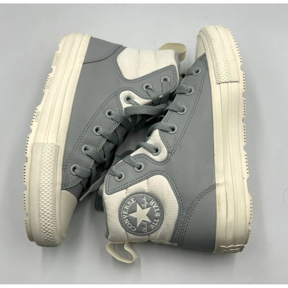 Converse Chuck Taylor All Star Men's Gray Hi Berkshire Boot Size 6 Wo's 8 3216 - Picture 6 of 16